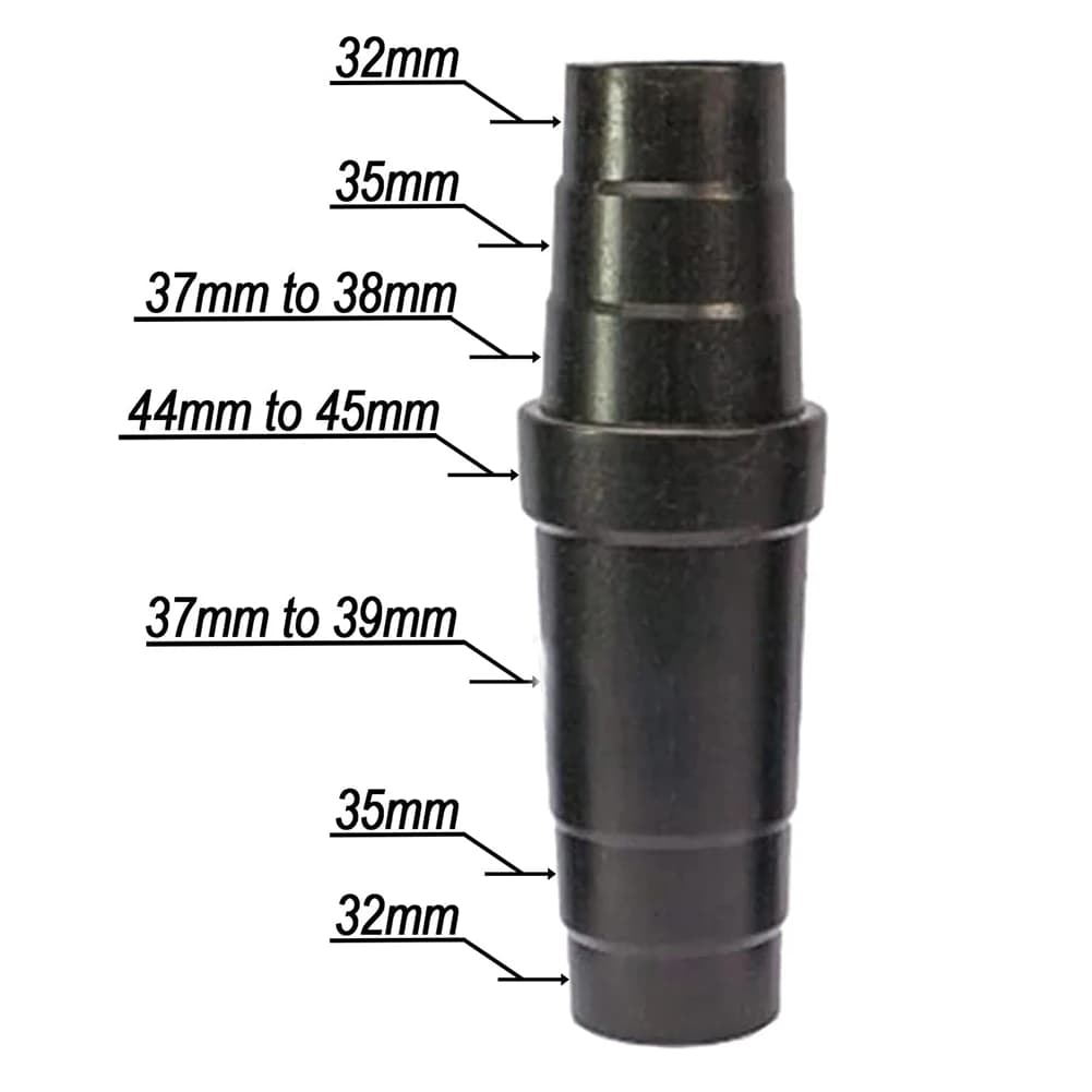 Connecteur de tuyau flacon de poussière universel pour aspirateur, outil électrique, ponceuse, grott
