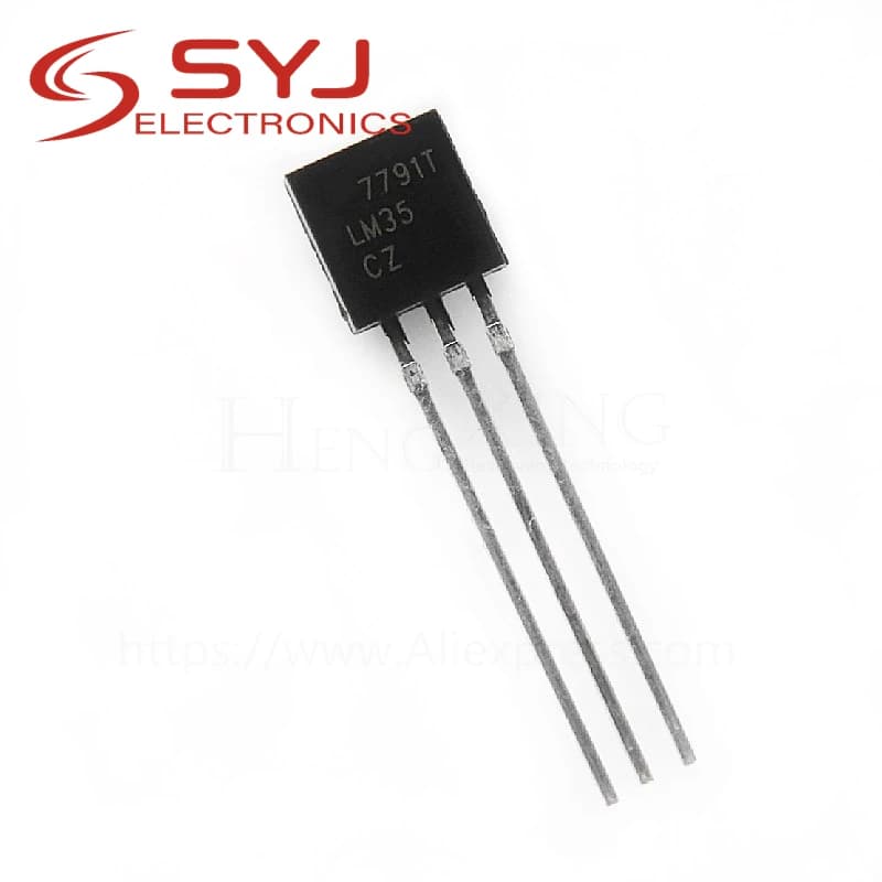 Lot de 10 Pièces LM35CZ LM35C TO-92, en Stock