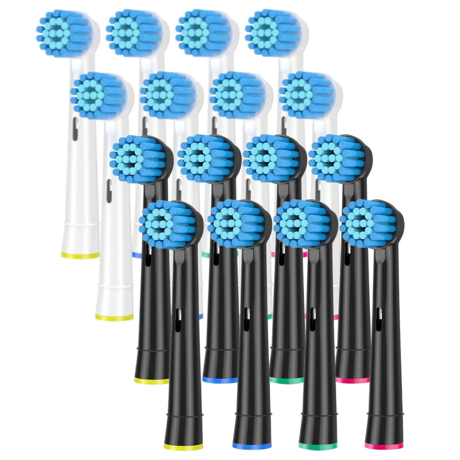 Têtes de brosse de rechange douces et sensibles pour brosse à dents électrique Oral B Braun, brossag