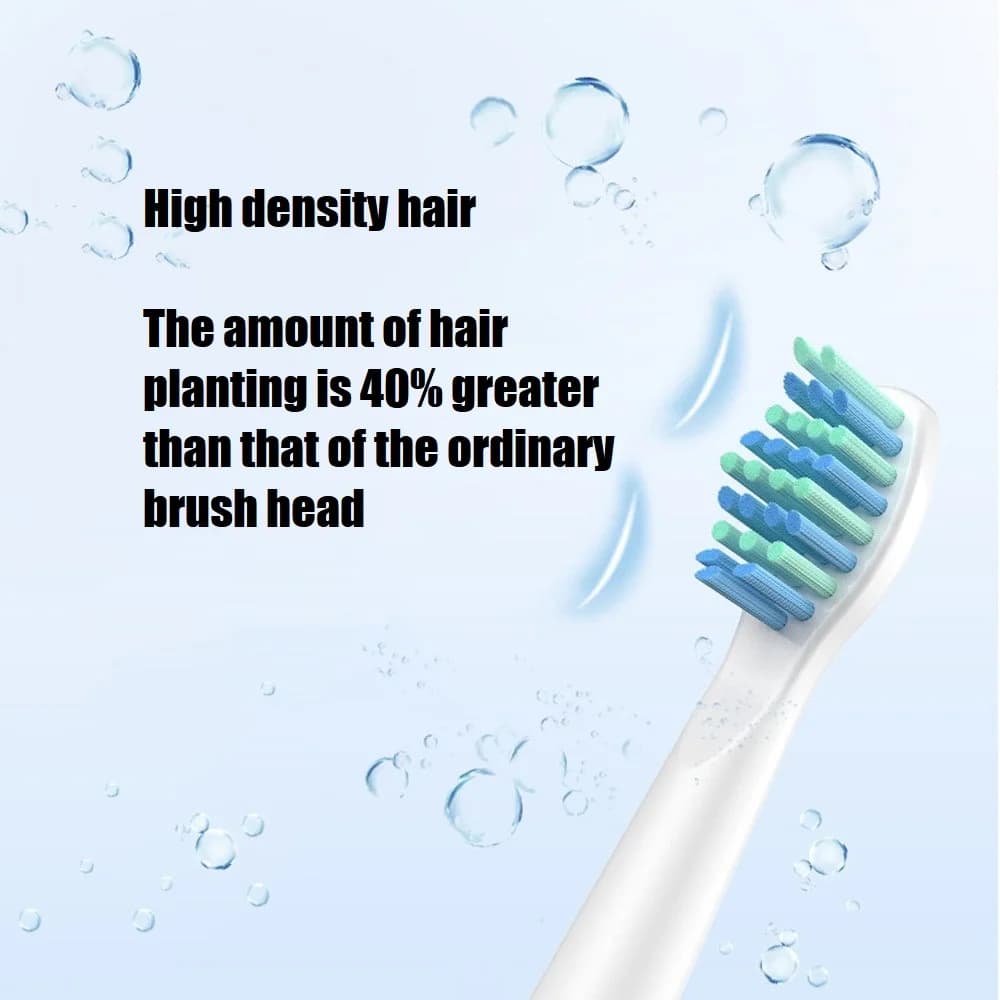 Têtes de brosse de rechange pour brosse à dents électrique Seago/Fairywill, 10 pièces, recharge de b