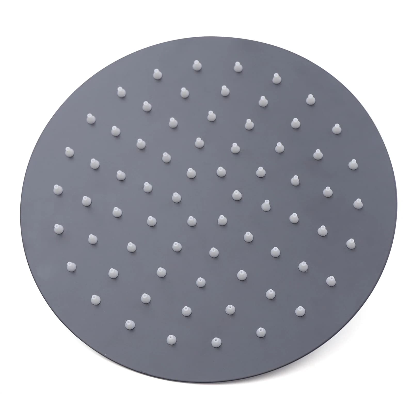 HOShower-Pommeau de douche à effet pluie noir avec assujetde centre commercial