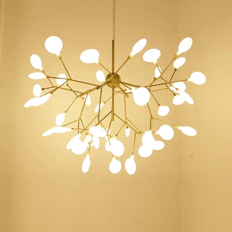 Plafonnier LED en forme de luciole, design nordique moderne, luminaire décoratif d'intérieur, idéal 