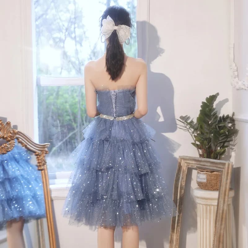 Robe de soirée princesse pour femmes, nouveau tempérament, fête d'anniversaire, Banquet, Super féeri