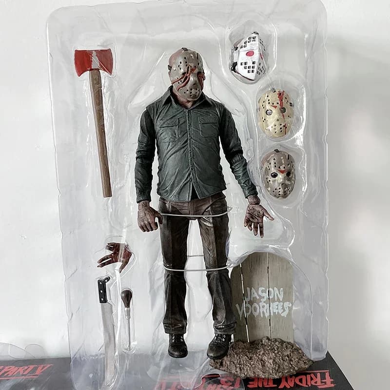 NECA vendredi le 13ème figurine jouets Freddy Jason Voorhees sang figurine d'action ultime Jason mod