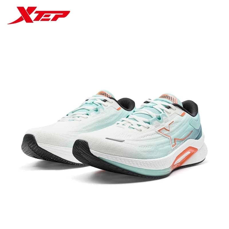 Xtep Tancheng-Chaussures de course professionnelles pour hommes, baskets en maille respirante, absor