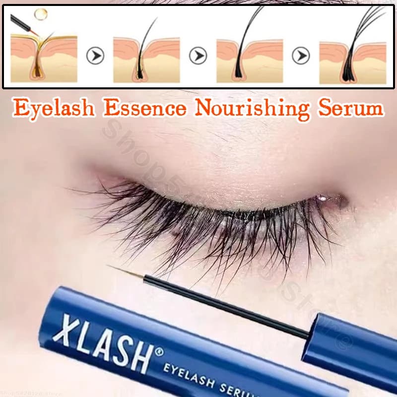 Solution de soin des cils nourrissante et nourrissante, petit Tube bleu, Essence pour maintenir les 