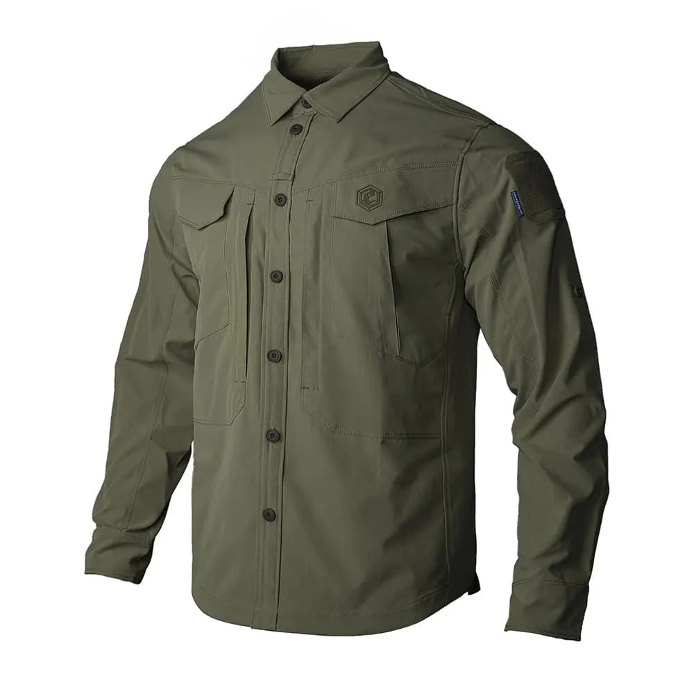 Emersongear bleu étiquette Persecutor chemise tactique hommes manches longues T-shirts hauts chasse 
