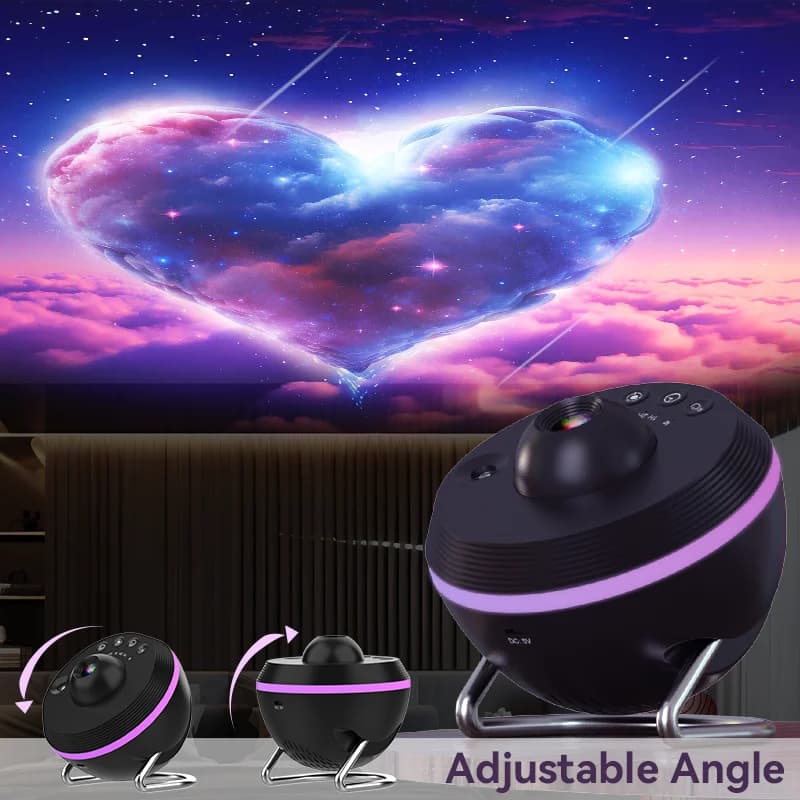 Meteor-Projecteur de galAct ultra clair, 13 en 1, veilleuse, lampe, espace lointain, boule, planétar