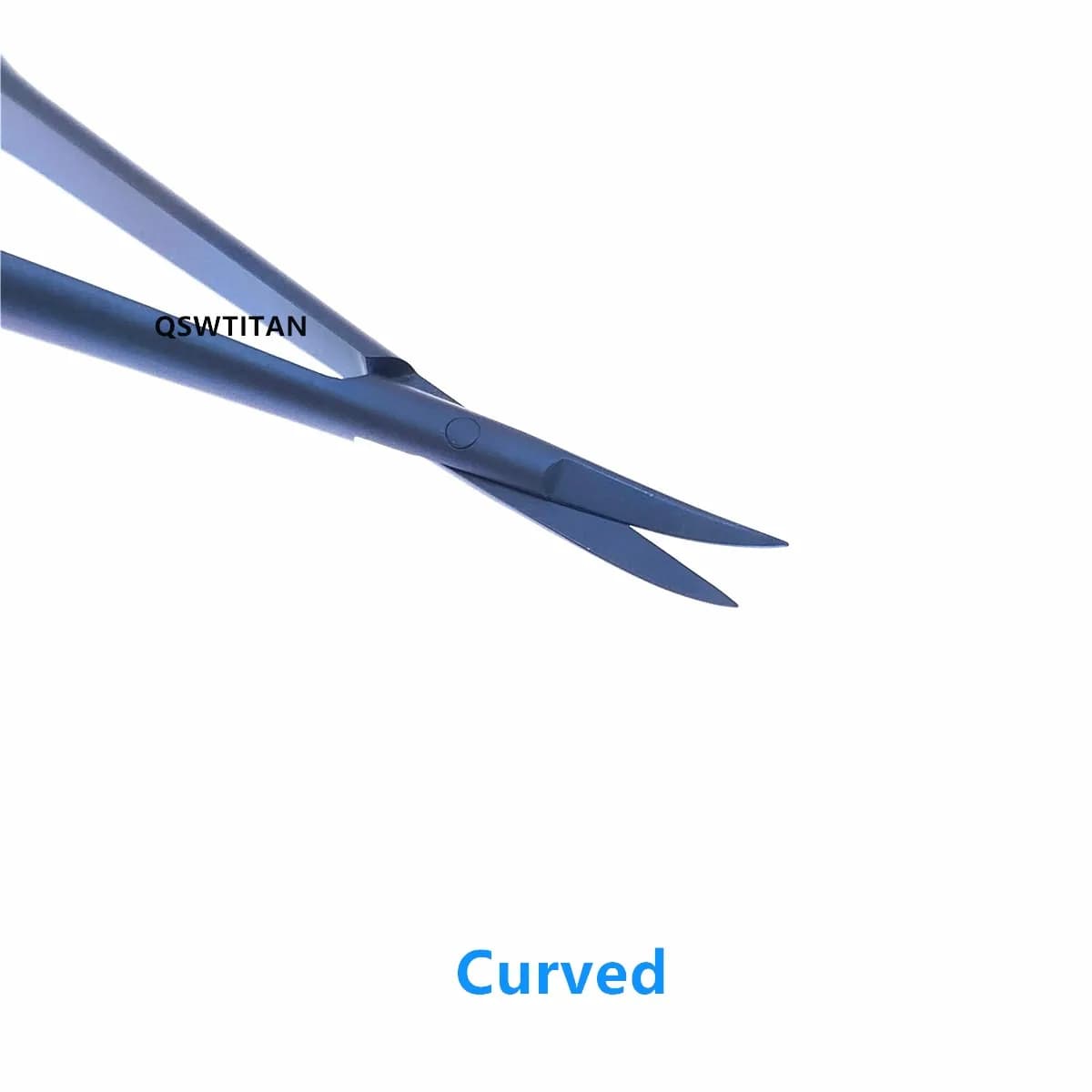Micro ciseaux en titane, 18cm, instruments de microchirurgie ophtalmique