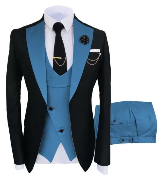 Nouveau Costume Homme vêtements populaires de luxe fête scène hommes Costume garçons d'honneur coupe