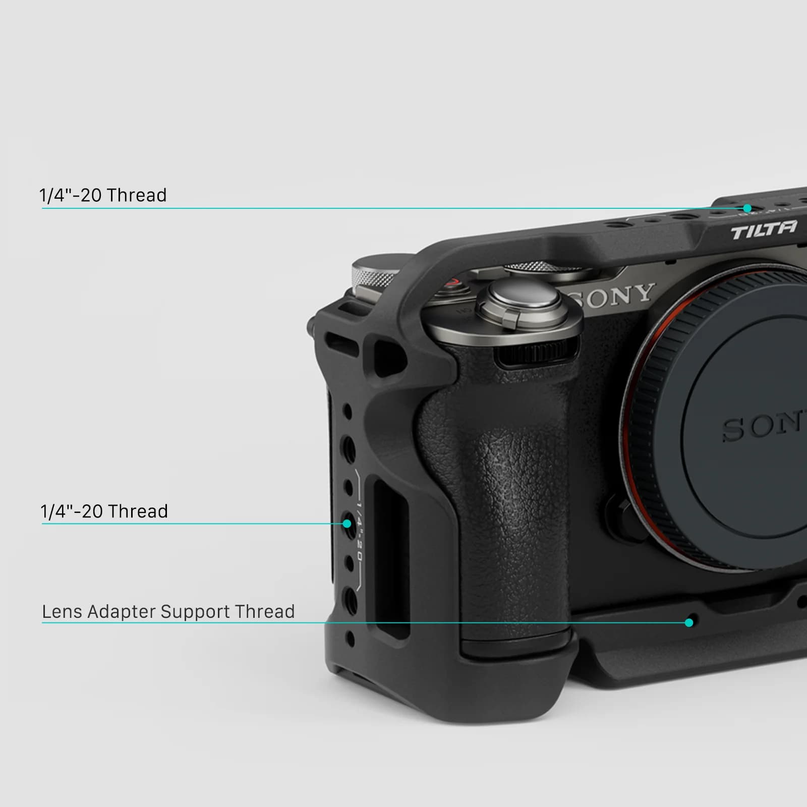 Cage pour appareil photo TILTA a7C pour Sony a7C II / a7C R, pour Sony A7 C 2 R TA-T60-HCC-TG, demi-