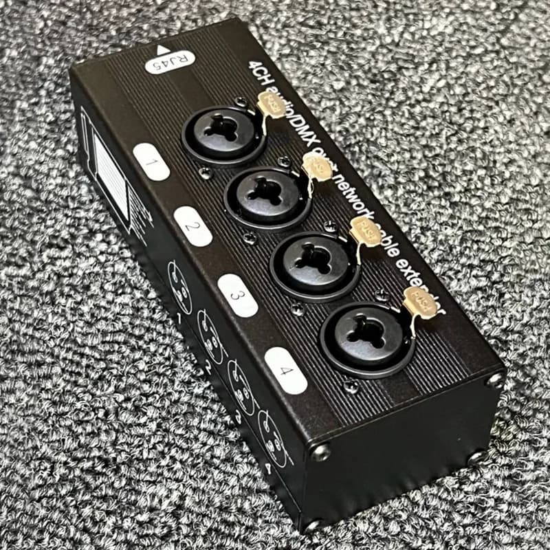 Câble d'extension audio et DMX sur réseau, prolongateur de signal mâle et femelle, 4 canaux, 3 broch