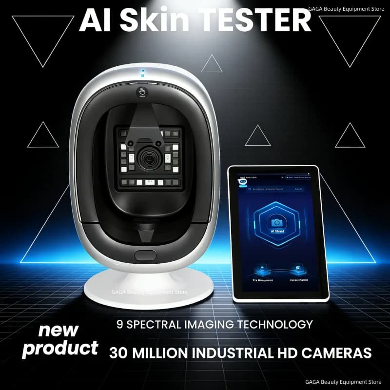 Système de diagnostic cutané 3D de dernière génération, analyseur facial 30 millions de pixels, appa
