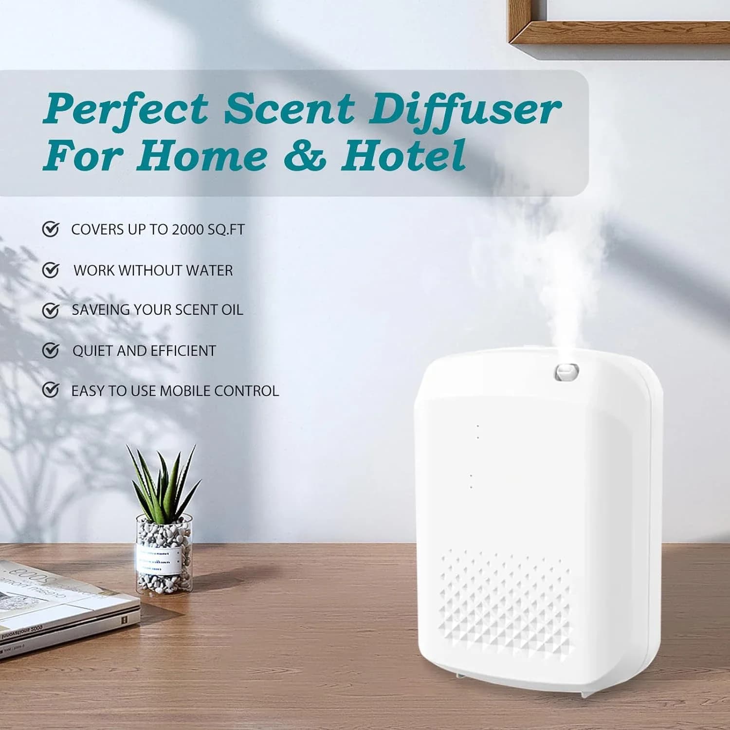 Diffuseur de parfum diffuseur d'huile aromatique électrique maison désodorisant Machine tenture mura