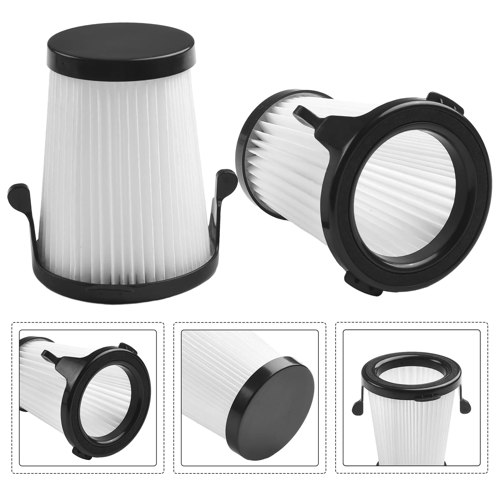 2 filtres d'aspirateur pour Milwaukee # 49-90-1950 0850-20 pièces de rechange pour aspirateur compac