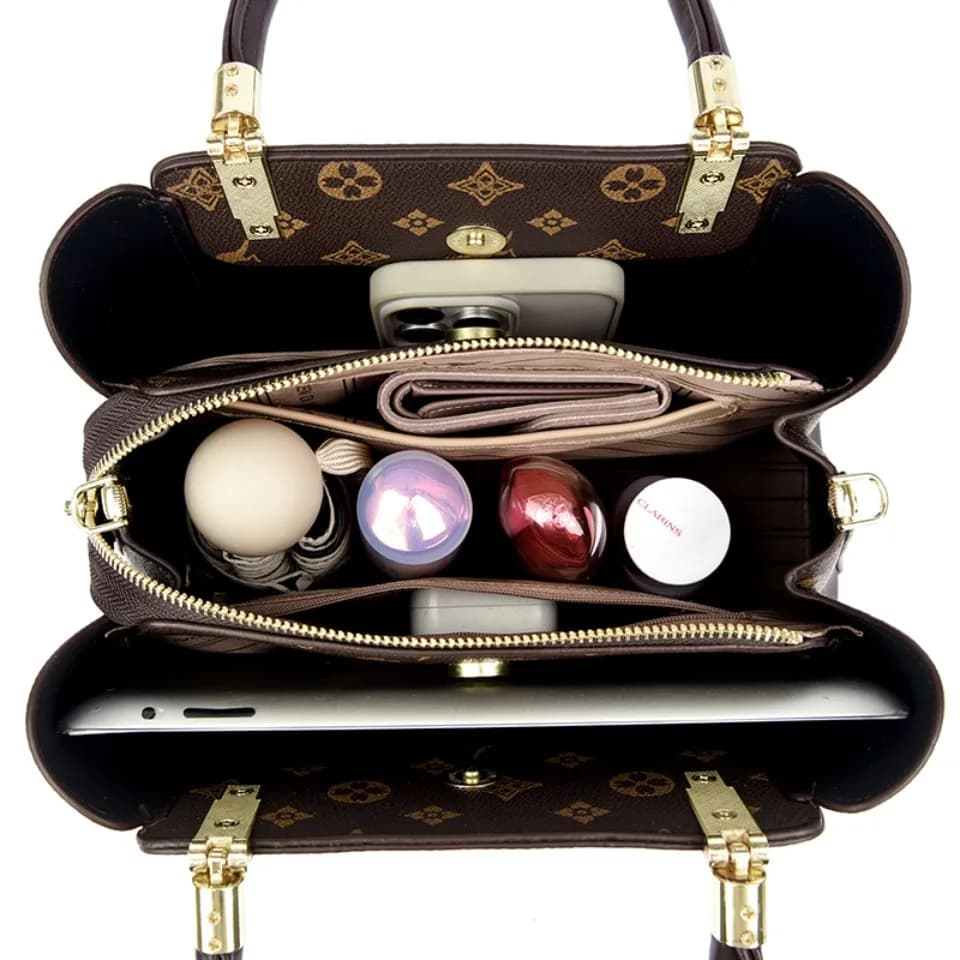 Sac à main en cuir de qualité supérieure pour femme, sacs à main de luxe de créateur imprimés, sacs 