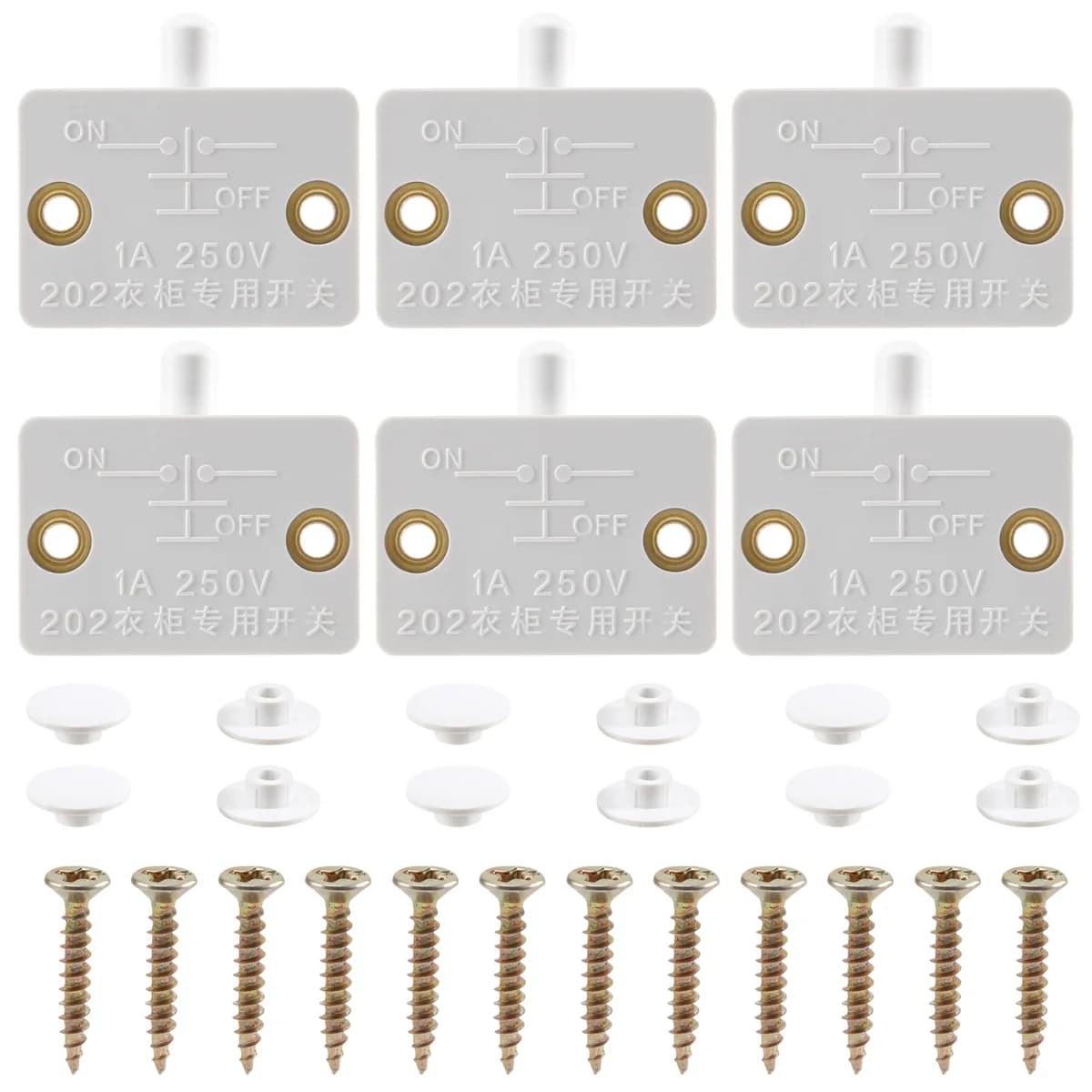 YDSC-Joli LED de porte pour éclairage de Cisco, interrupteurs de lampe électrique d'armoire normalem