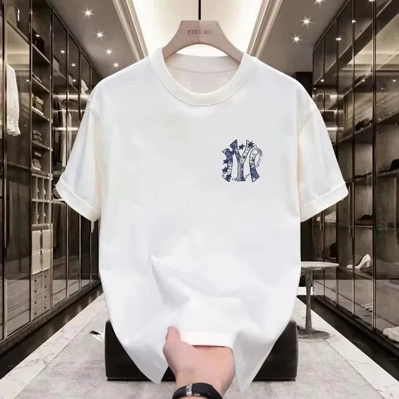 Nouveau T-shirt décontracté à manches courtes pour hommes et femmes, version été, tendance, coupe am
