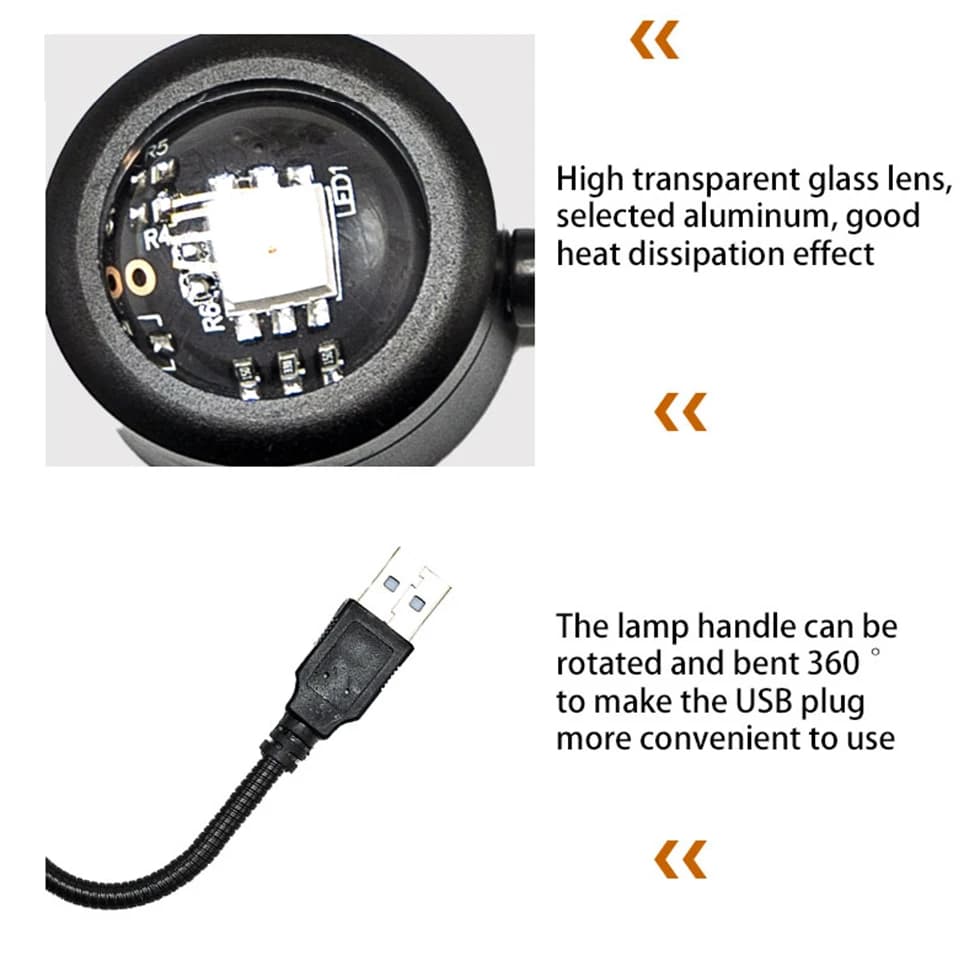 Veilleuses LED USB pour décoration de fête d'anniversaire, budgétaire, lampe, lumières d'ambiance, c