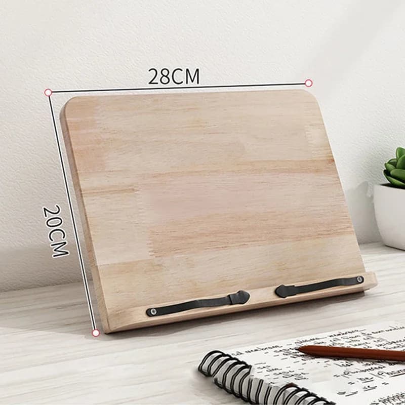 Support de lecture réglable pour tablette, cuisine, salle d'étude à domicile, support pliable