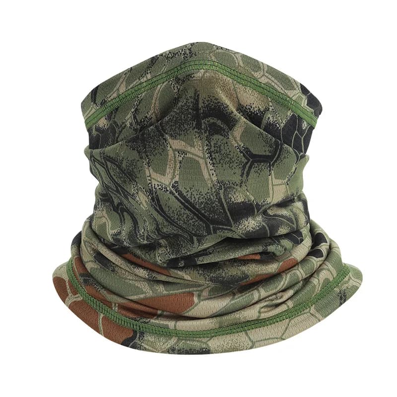 Guêtre de cou de cyclisme pour hommes et femmes, écharpe de protection solaire de Camouflage pour Ca