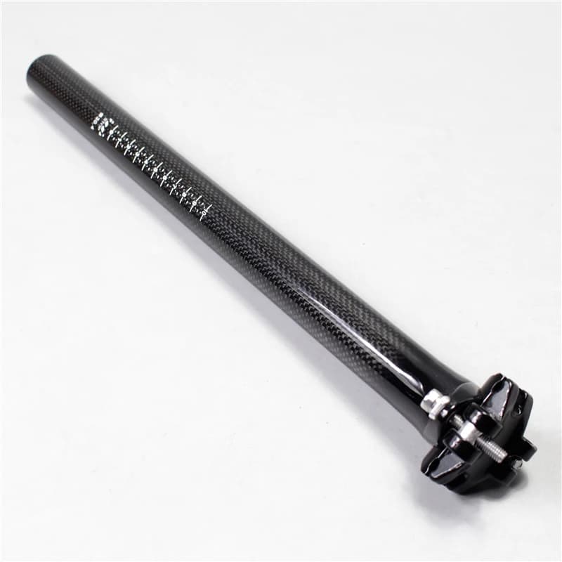 Tige de selle de vélo de montagne en Fiber de carbone, Tube de selle de vélo de route, pièces de cyc