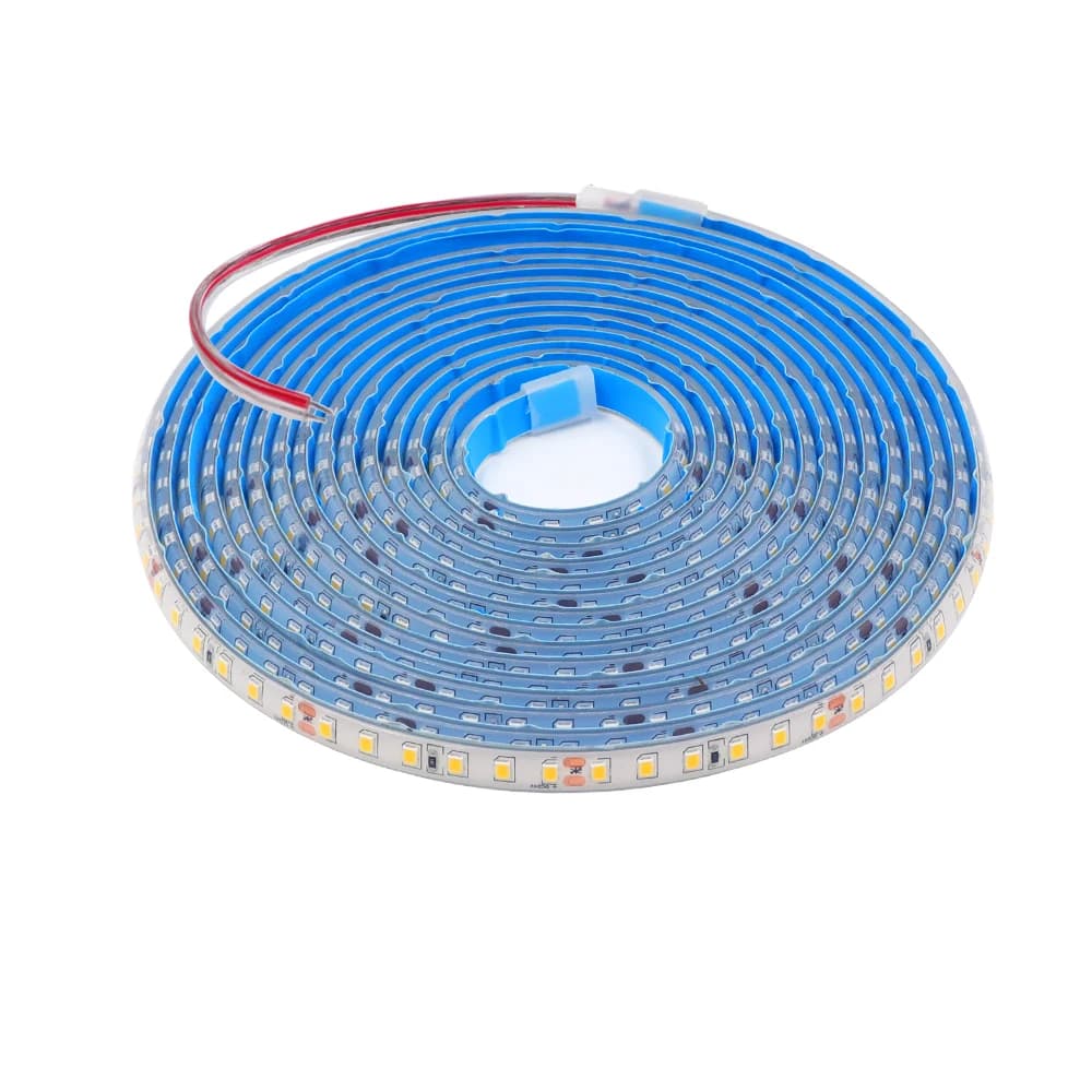Bande lumineuse LED étanche IP68, 12V, 2835, 120 diodes/m, décoration extérieure pour la maison, cor