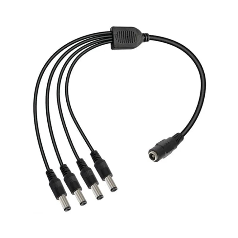 Câble de sécurité DC 1 à 4, séparateur DC1, cordon d'alimentation 40cm, fil interne pour équipement 
