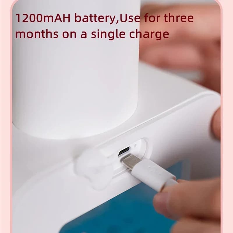Nouveau Distributeur Automatique de Savon Sans Contact pour Animaux Mignons, Recharge USB, 400ml, Di