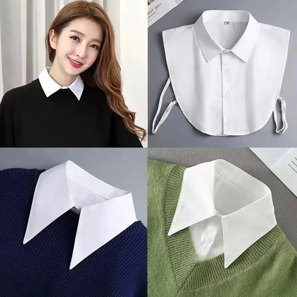 Faux col universel pour hommes et femmes, vêtements de cérémonie professionnels, tissu de haute qual