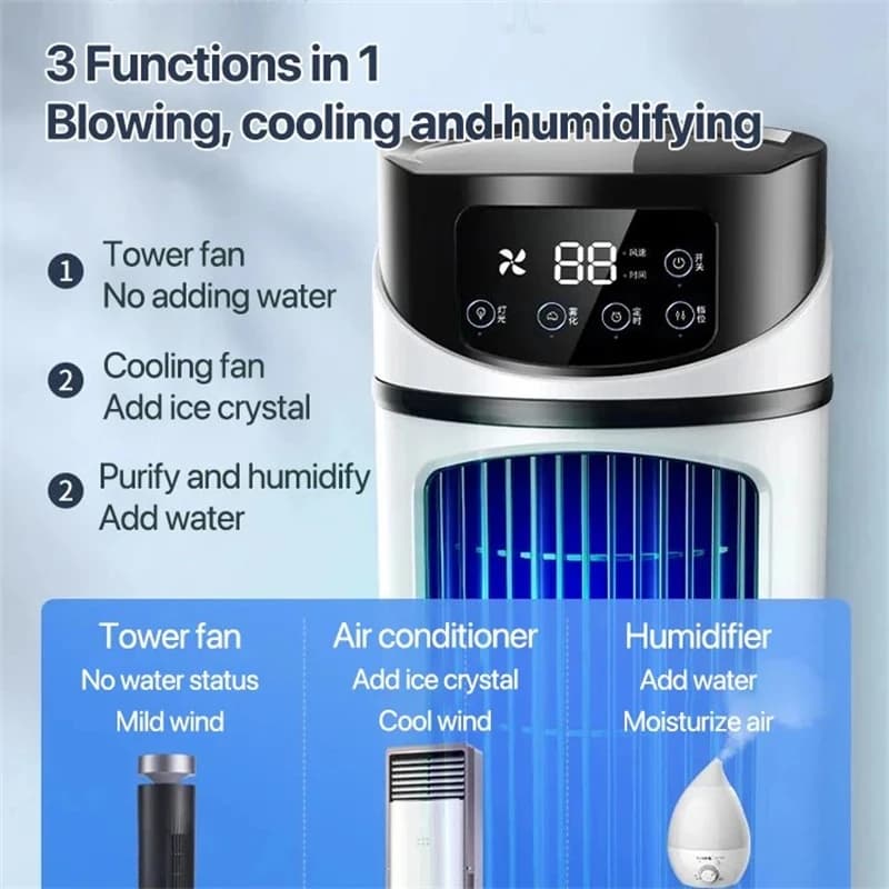 Climatiseur Portable USB Mini climatiseur refroidisseur d'air ventilateur ventilateur de refroidisse
