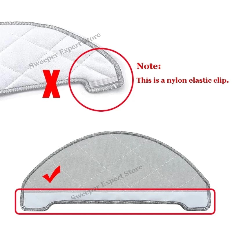 Pièces de rechange pour aspirateur robot VioMi s9, brosse principale, brosse latérale, filtre Hepa, 