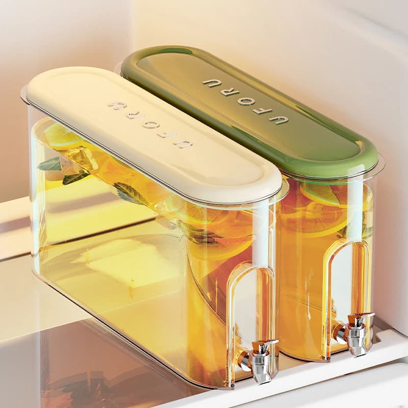 UFORU bouteille d'eau froide avec robinet ménage sens avancé grande capacité scellé bouteille d'eau 