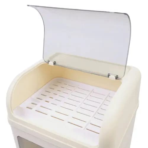 Boîte de rangement de grande capacité pour ustensiles de cuisine, support T1, évalué, séchage, nouve