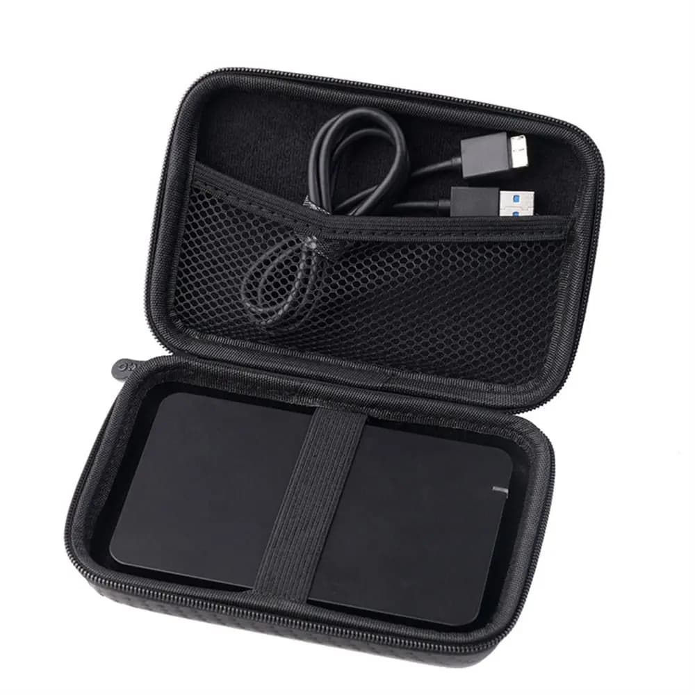 Brûleur-Sac à fermeture éclair pour chargeur de téléphone portable, sac de protection, étui pour dis