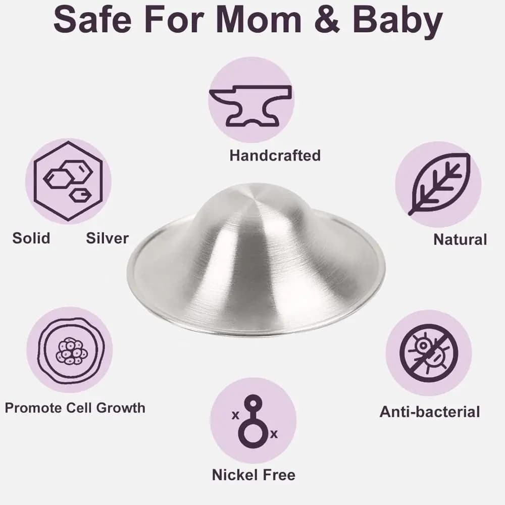 ShiPublishSilver-Couvre-tétons d'allaitement pour toutes les mamans, Couvertures originales faciles 