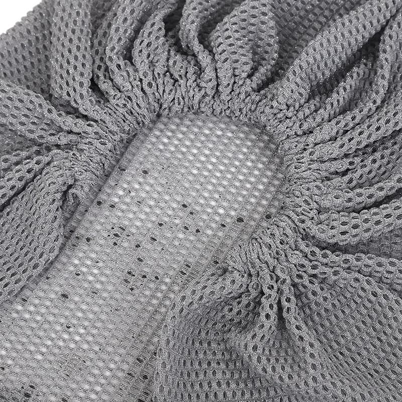 Chapeau Turban d'été en maille respirante pour femmes, élastique, diamants, foulard musulman, Bonnet