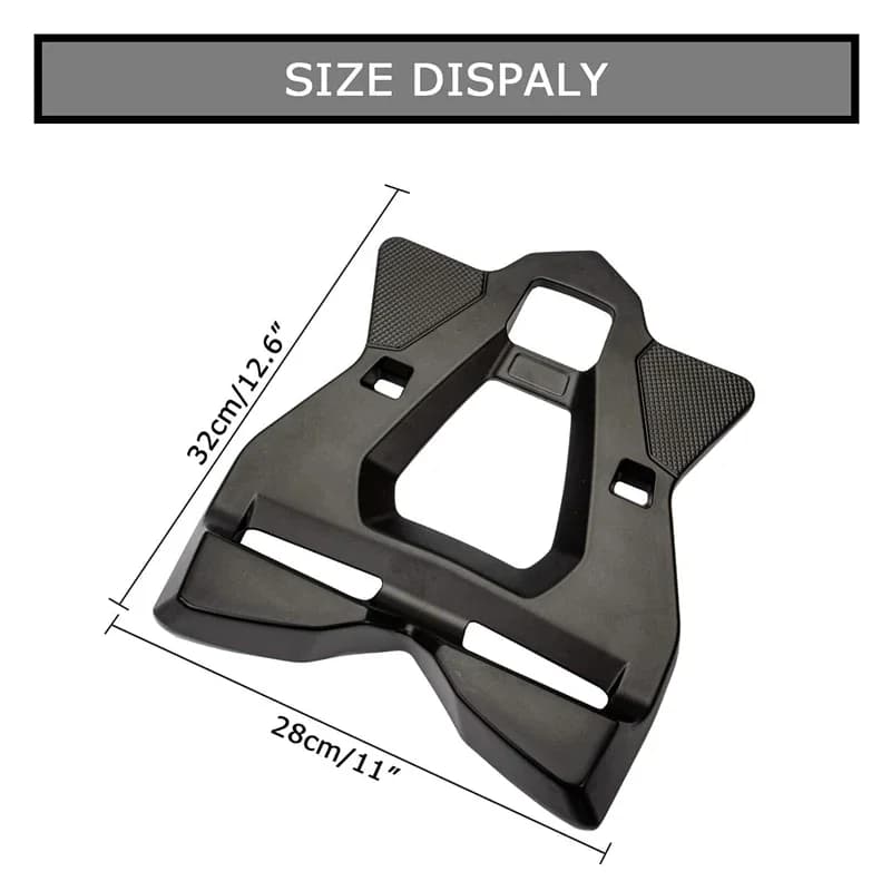 Bagage arrière de moto T1 Rainbow Bar Electrolux Top Mount, accessoire de plaque de support rapide p