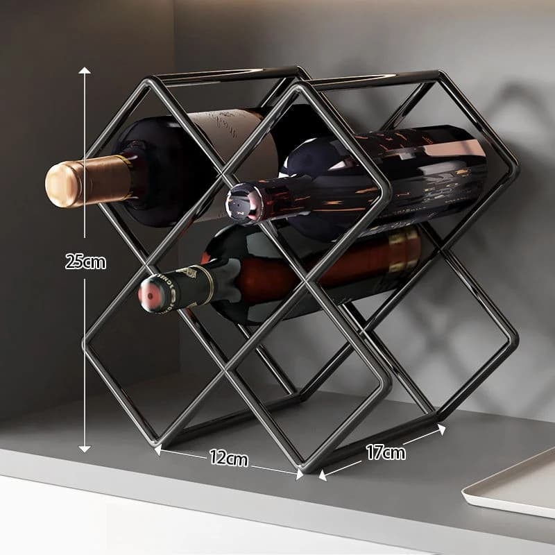 Casier à vin ménage lumière luxe losange treillis armoire à vin support de rangement bouteilles de v