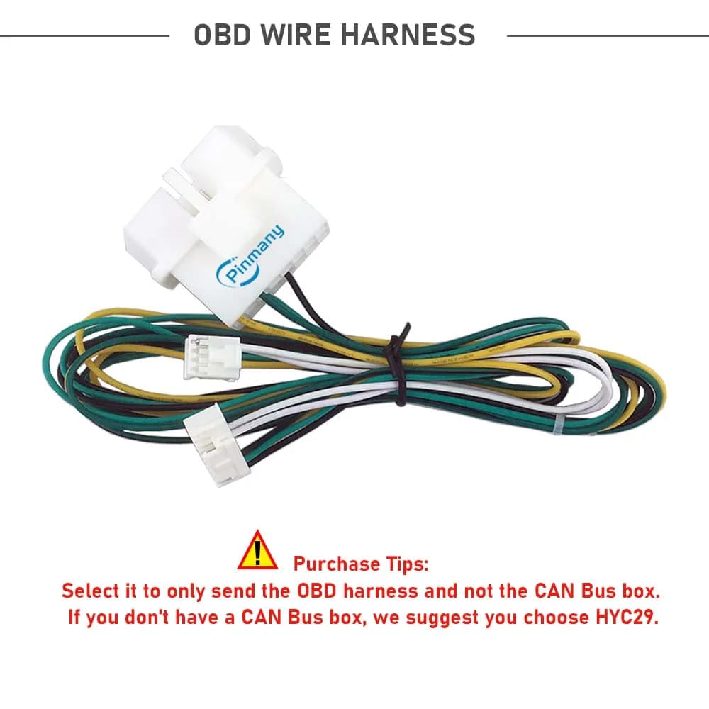 Connecteur de câble OBD de voiture HYC29 avec décodeur de Bus CAN, pour Hyundai IX25 IX35 I40 Tucson