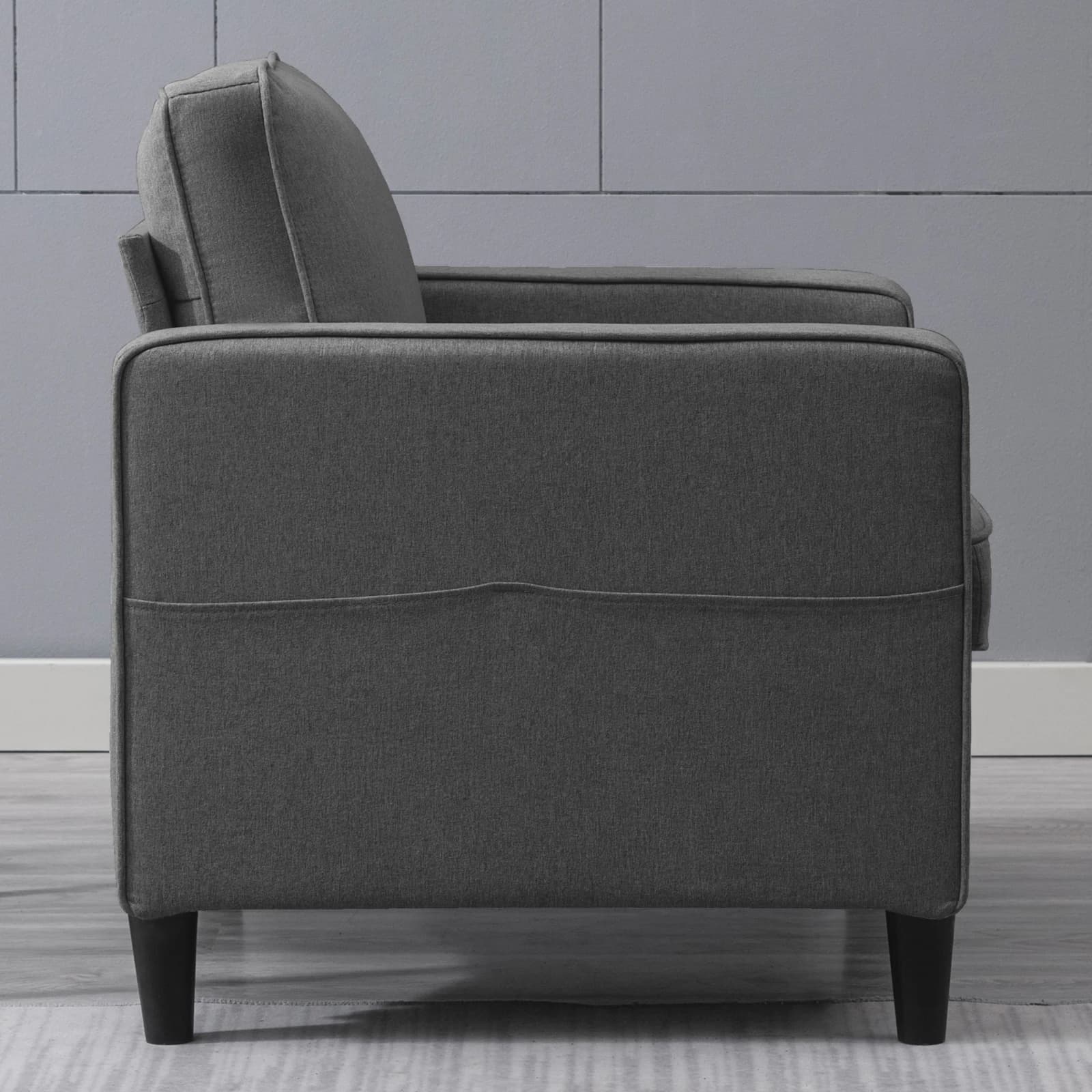 HORGgland-Canapé sectionnel convertible O, ensemble de canapés modernes pour salon, appartement, bur
