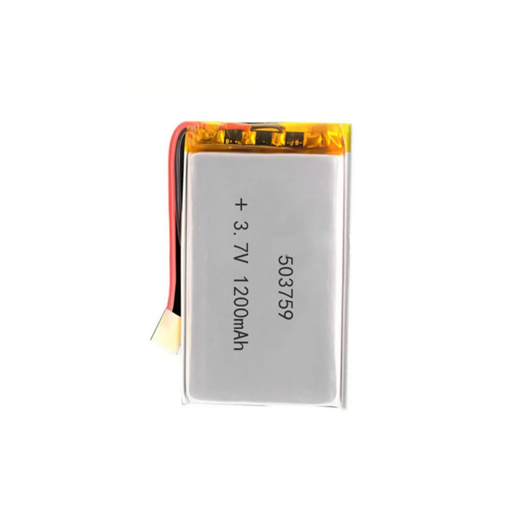 2/5/10/20 pièces 3,7 V 1200 mAh 503759   Batterie au lithium-ion polymère, connecteur JST de 2,0 mm