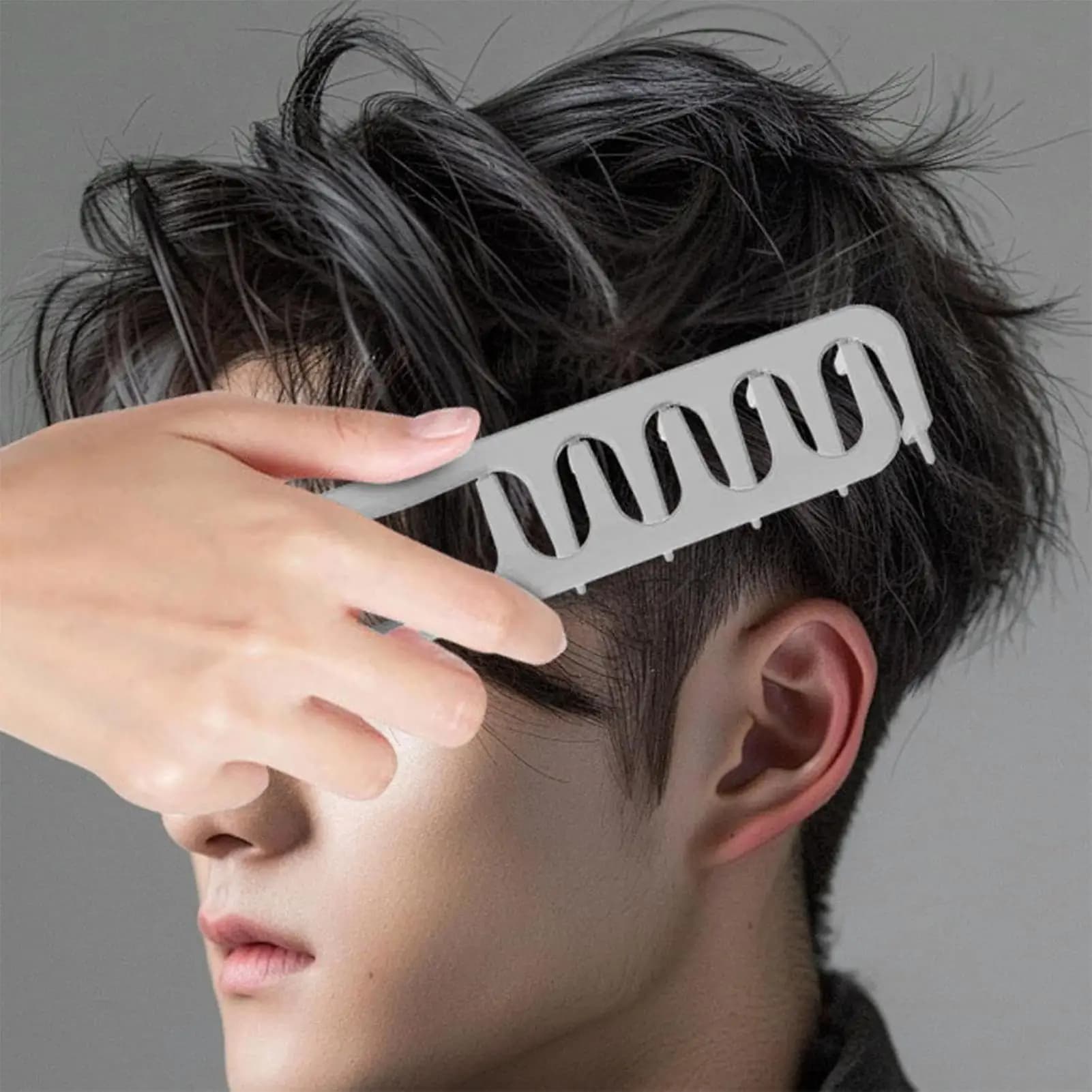 Peigne à dents larges, pour cheveux bouclés, outil de volumisation pour le Volume et le toilettage, 