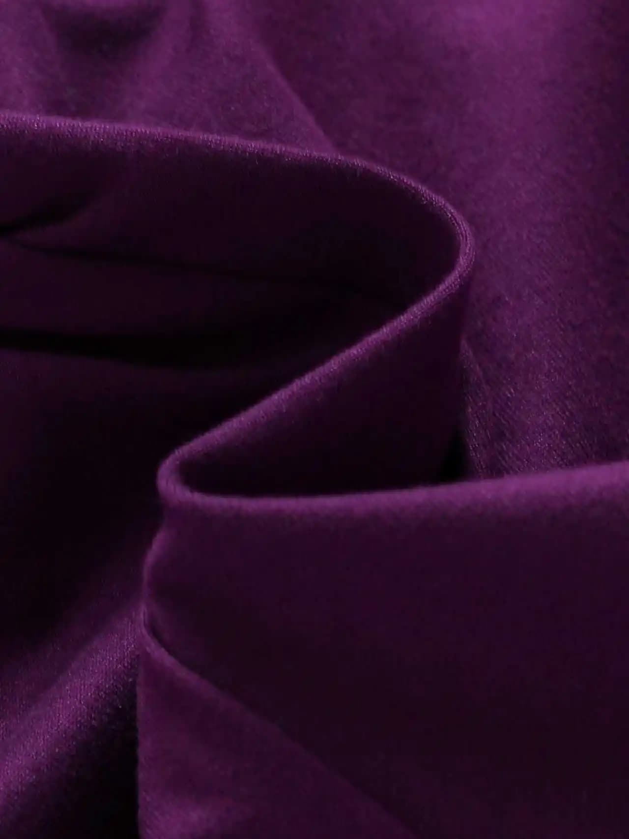 Tenue blanche et violette tendance pour filles de 4 à 12 ans : T-shirt à manches courtes et pantalon