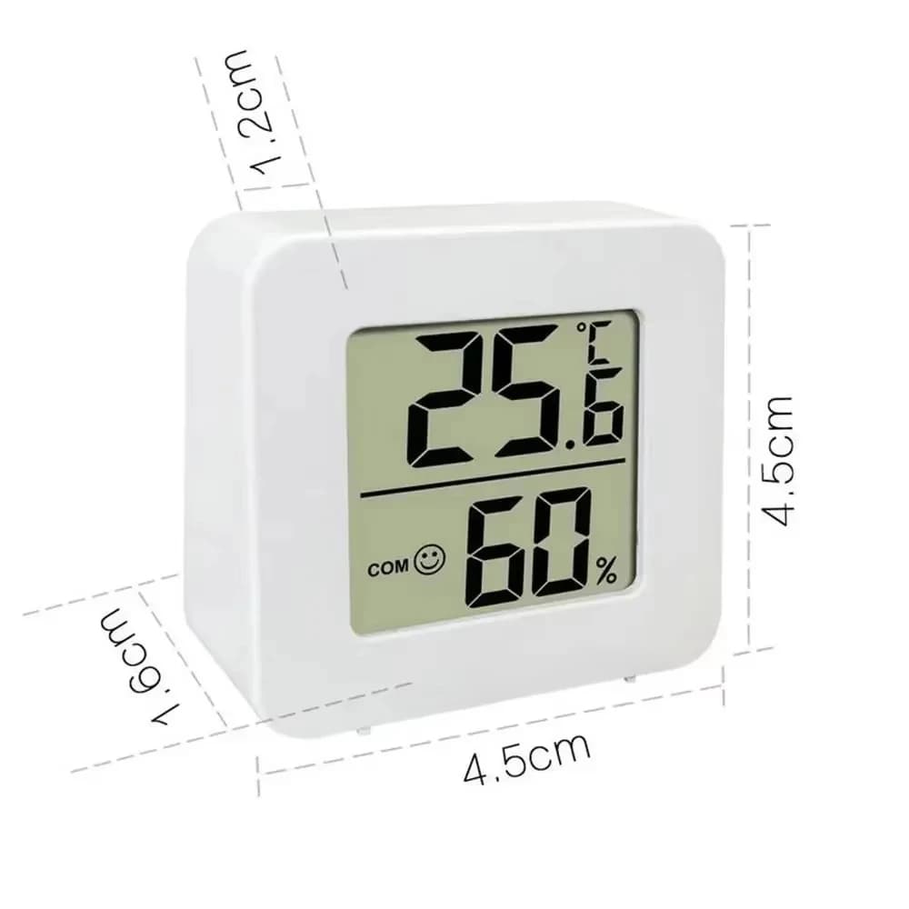 Réveil de bureau LCD, calendrier Transparent, affichage numérique de la température et de l'humidité
