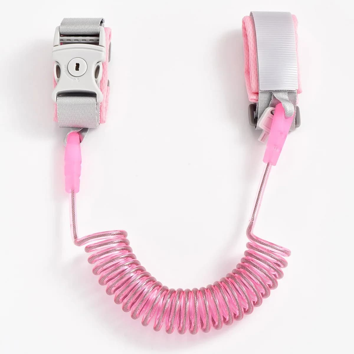 2 mètres avec clé de verrouillage pour nourrissons et tout-petits perdre la laisse avec bracelet cei