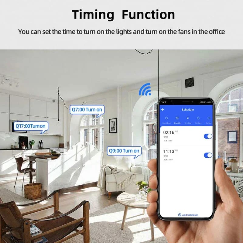 Tuya Smart 1 2 3 4 phases Din Rail WIFI disjoncteur commutateur de maison intelligente, 63A MCB, Pro