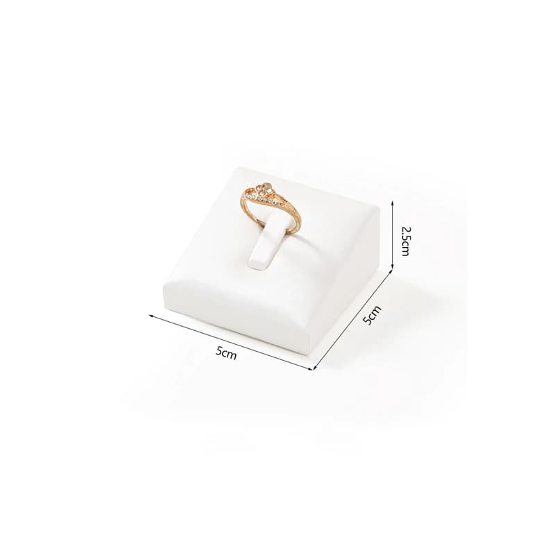 Fenêtre bijoux porte-anneau support spectacle comptoir armoire présentoir insérer bijoux anneau stoc
