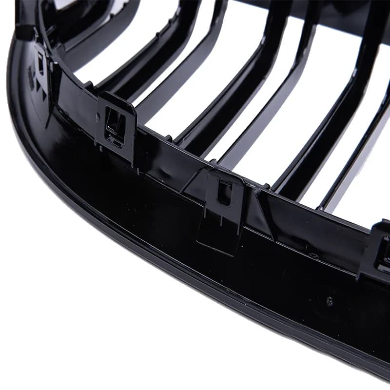 Pulleco Grille de pare-chocs avant de voiture Grilles de course de rein pour BMW E60 E61 5 série 200