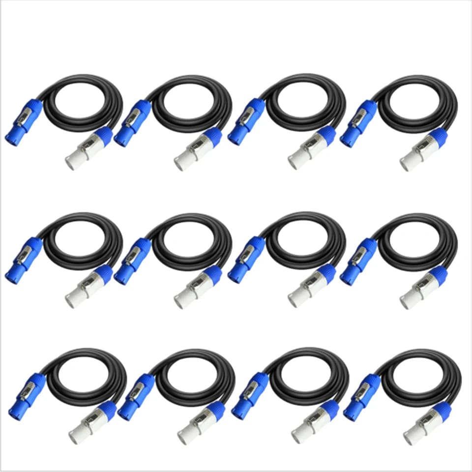 8 ~ 12 pièces 0.5m 3X2.5mm2 noyau de cuivre 2.5SQ câble d'alimentation main dans la main Extension c